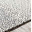 Tapis en laine beige, ivoire et gris anthracite touffeté à la main Abdera-810557769