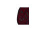 Hand-Knotted High-Quality Red/Black Area Rug