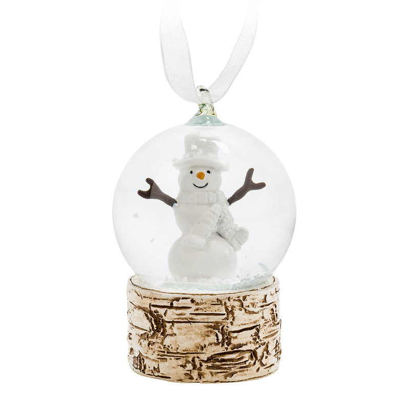 Ornement boule de bonhomme de neige