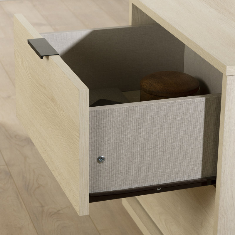 Oxford 2-Drawer Nightstand, Beige