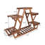 Breckston Solid Wood Pine Plant Stand 6 Tier