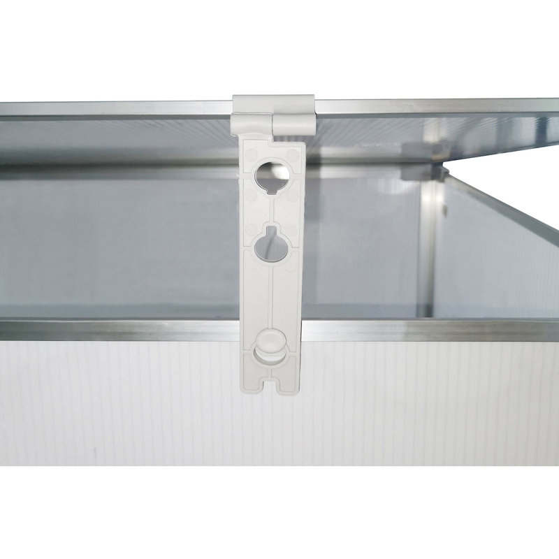 Hanover 70-Inch Triple Cold Frame Mini Greenhouse with Aluminum Frame
