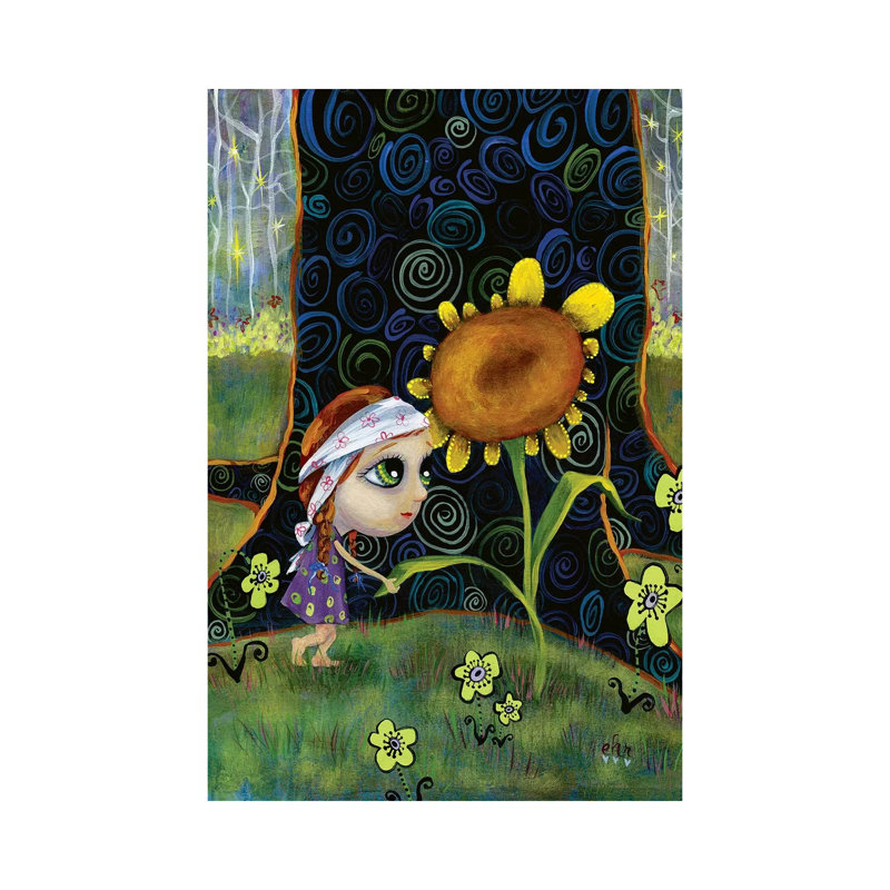 «Nice to rencontrez-vous» par Heather Renaux - impression d'art graphique, H 40 po x l 60 po x 1,5 po, Toile tendue