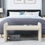 Repose-pieds en lin-1641035252