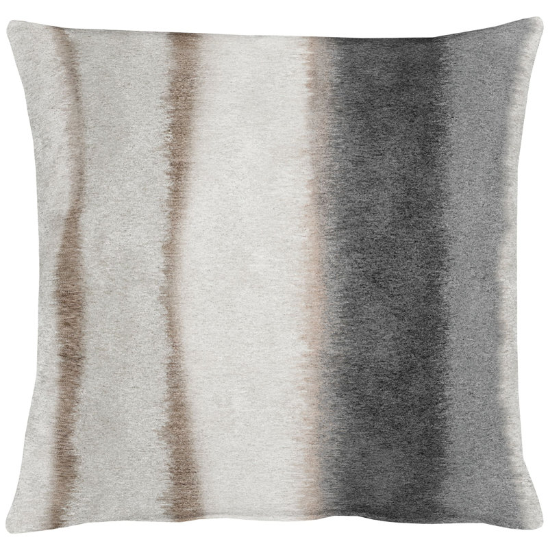Malachit Square Cushion, 46 cm x 46 cm, Beige / Grey, Pillow Cover Only - No Insert
