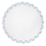 Belgravia Embroidered Scallop Placemat