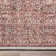 Tapis rouge botanique oriental Ervin Isolde