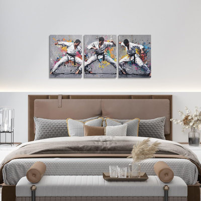 3 Piece Wrapped Canvas Print