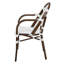 L'ensemble français comprend une table de 40 po et 4 chaises avec accoudoirs par Chivari-120640697