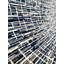 Proprietary Patterns Wool Abstract Area Rug in Bleeker Dark Blue-736100448