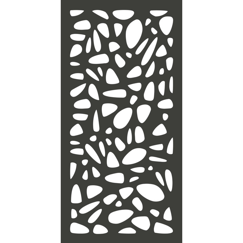 24 Ft. H x 48 Ft. W Fence Panels, Charcoal