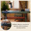 Bureau à hauteur réglable en bois massif 55,12 po-415076594