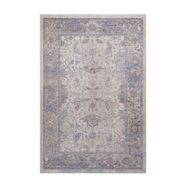 Collection 8X10 Brown/Beige /Traditional Non-Shedding Living Room Bedroom Dining Home Office Stylish and Stain Resistant Area Rug