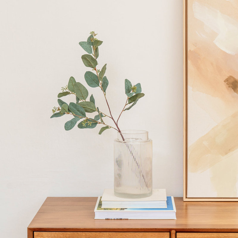 Ensemble de 3 branches d'eucalyptus artificiel