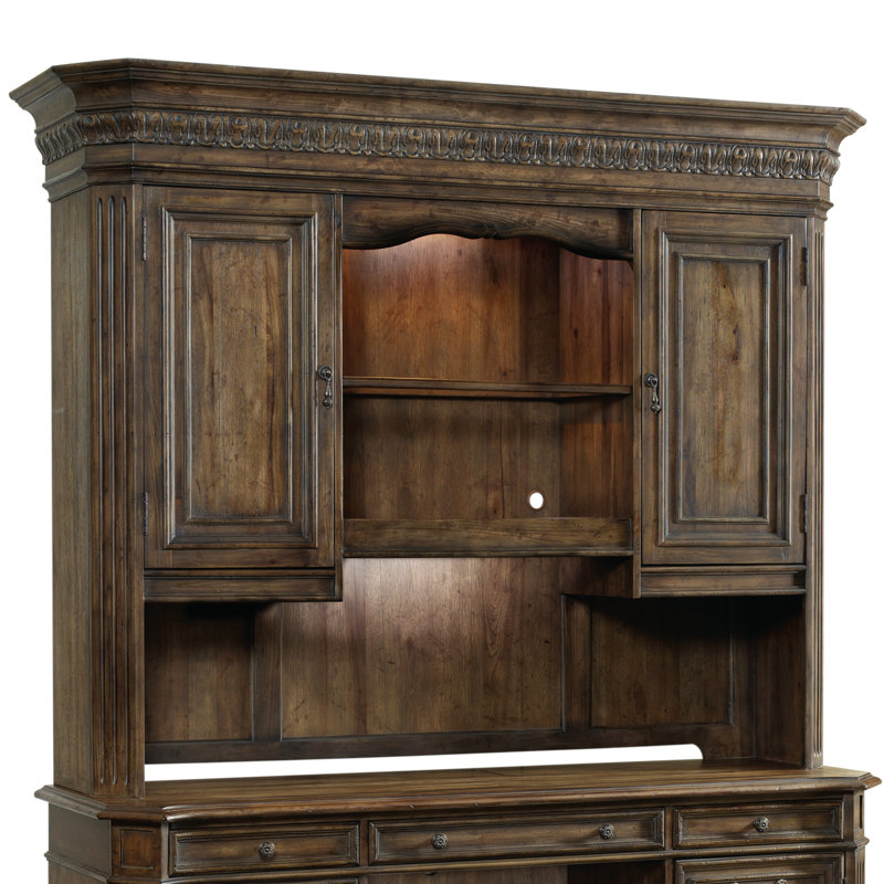 Rhapsody 2 Piece Solid Wood Rectangular Desk with Chair