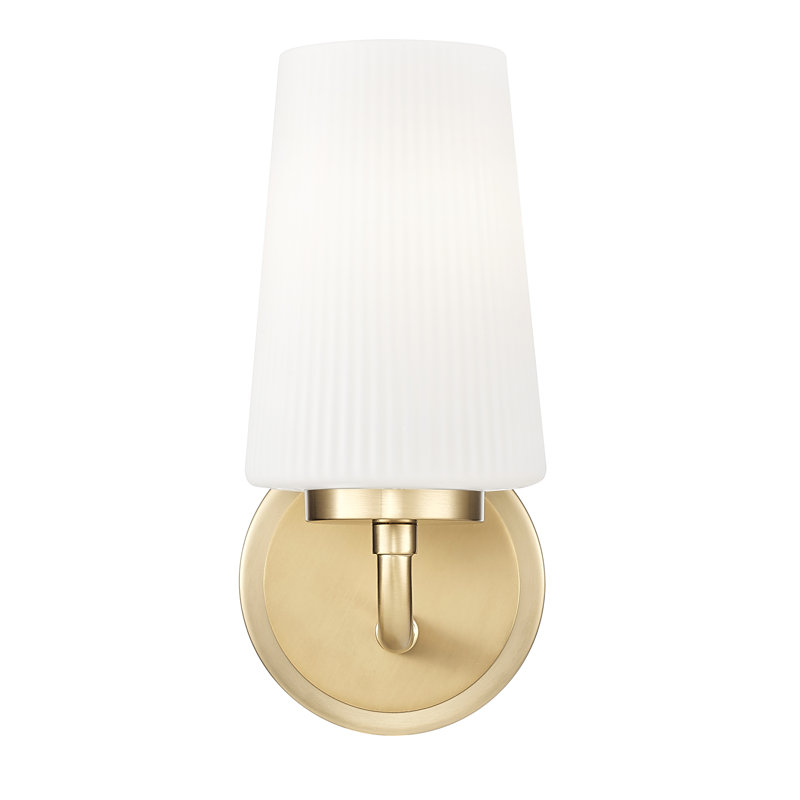 Mathieson 1 Light Wall Sconce, Gold