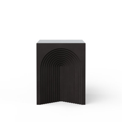 Teaira Concrete Sally Stool by Ivy Bronx