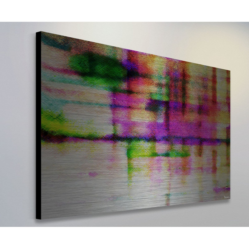 Vibrant Abstract Metal Print Wall Art, 8" x 12"