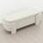 Cineus Oval Fabric Upholstered Storage Ottoman-105917627