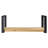 Utility Pine Bracket Shelf