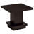 Square Pedestal End Table