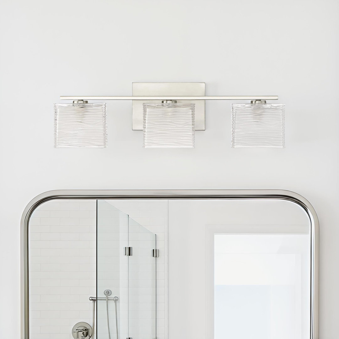 Dunreith 3 - Light Dimmable Vanity Light Wade Logan®