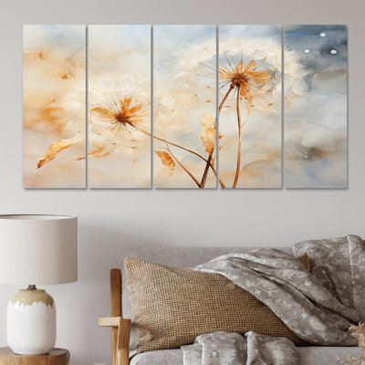 Dandelion Petal Purity Cities & Countries Wall Decor on Metal