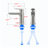 Modern Single Handle Bathroom Vanity Faucet(Set of 2)-128613795