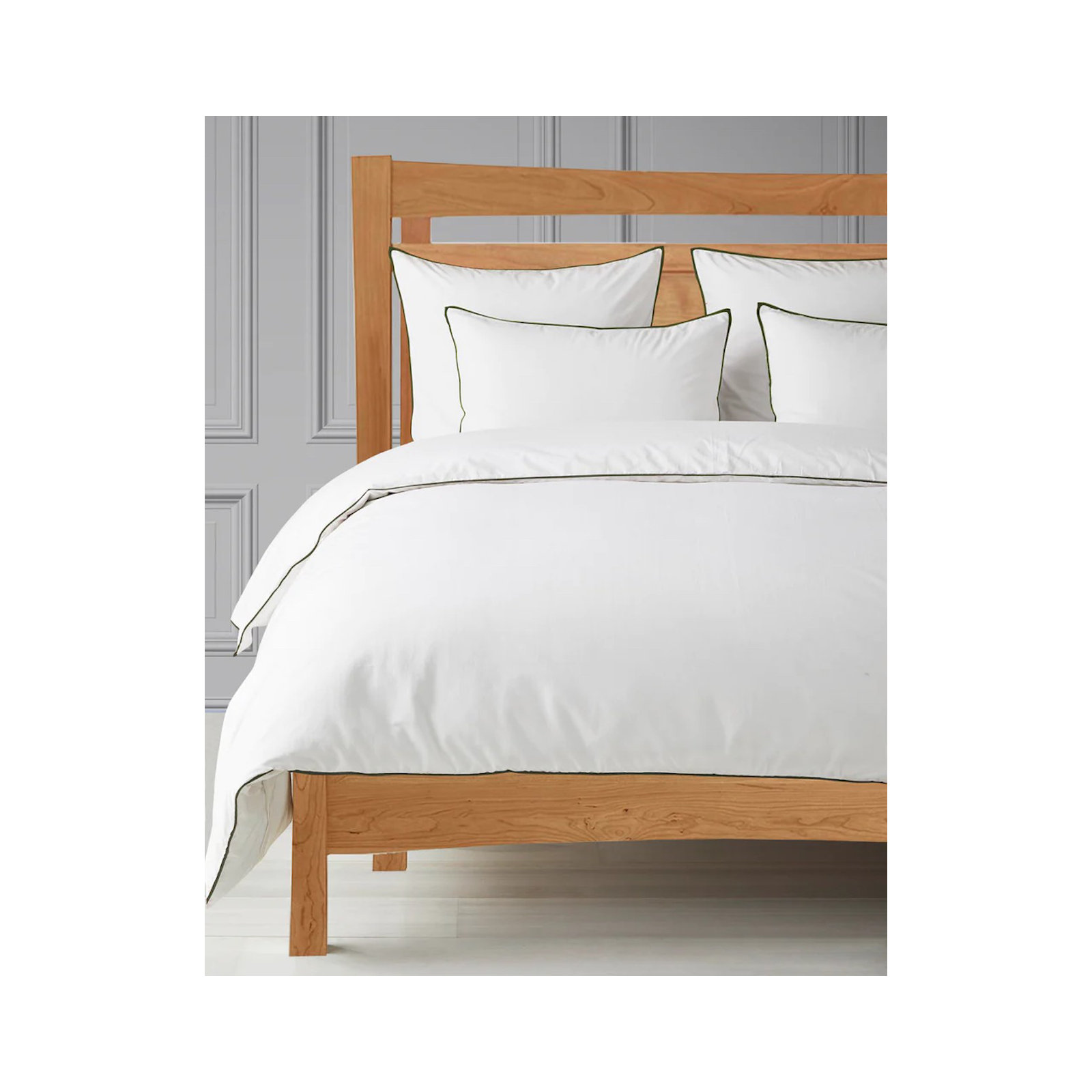 Eifa Cotton Duvet Cover Set, Twin XL Duvet Cover + 1 Standard Pillowcase, Olive