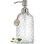 Distributeur de savon à thé 18 oz avec pompe antirouille, distributeur de savon en verre rechargeable pour la salle de bain et la cuisine afin de distribuer du savon à vaisselle, du savon à main, de la lotion.