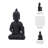 Larochelle Stoneware and Ceramic Buddha Figurine - Elegant and Modern Meditative Sculpture for Home Decor-985097992