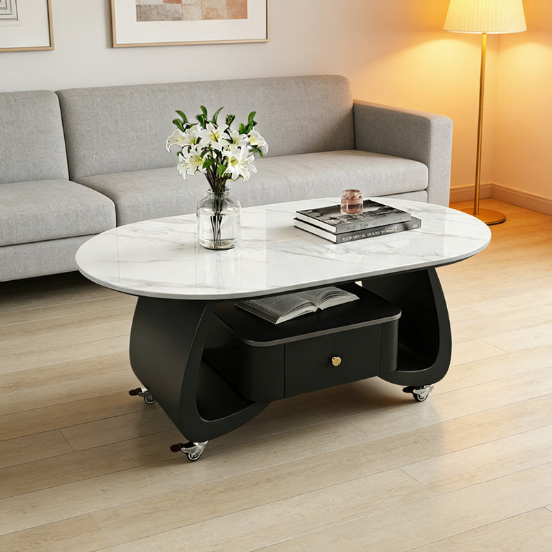 Fralick, H 17,71 po x L 47,24 po x l 23,62 po, Black