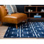Glam Blue/White Rug-842920198