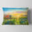 Sunset Meadow Landscape - Landscape Printed Throw Pillow
