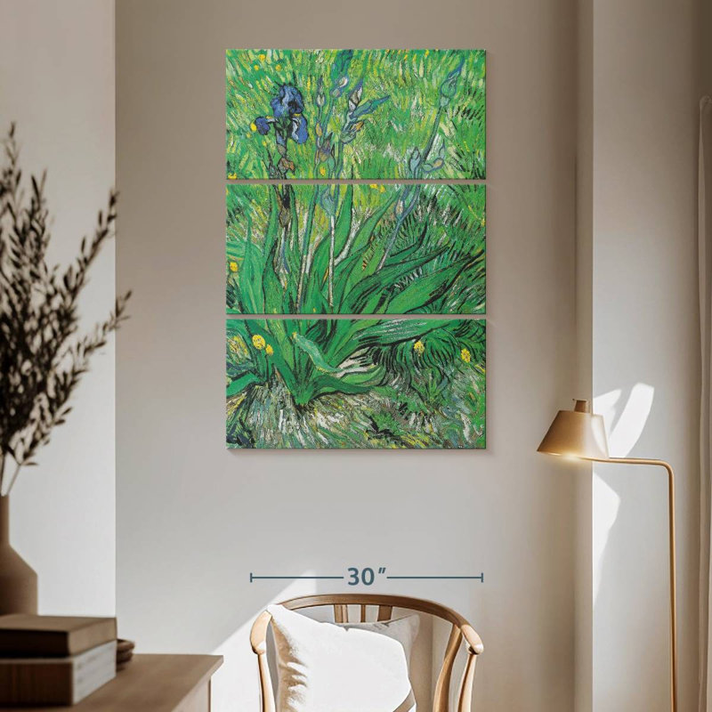 Iris 1889 II, 65" H x 42" W
