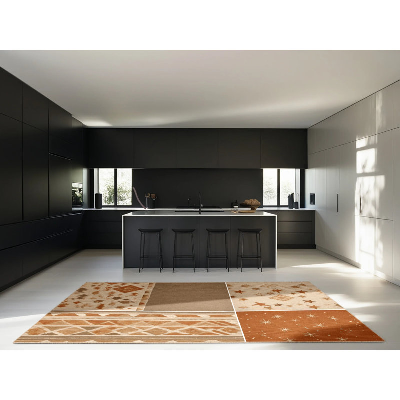 Sunburst Vista Rug, Rectangle 4' x 6'