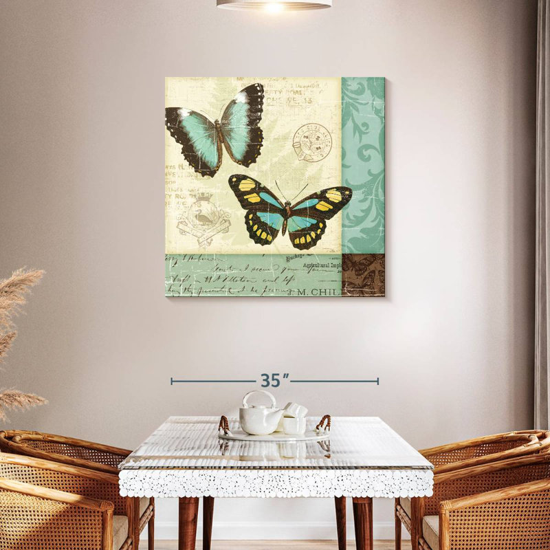 Butterfly Patchwork, 36" H x 36" W