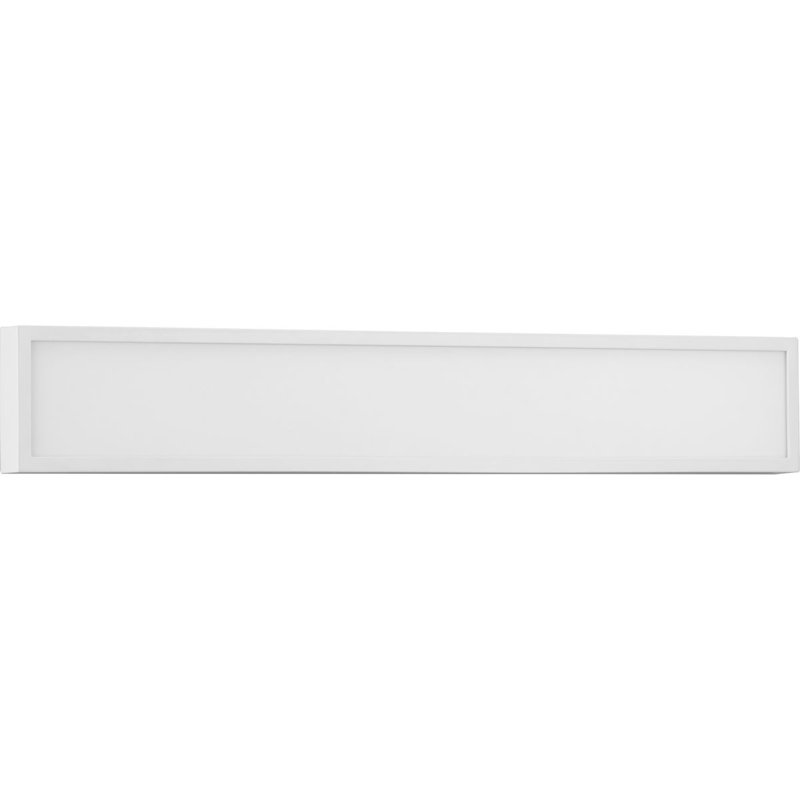 Éclairage pour meuble-lavabo à intensité variable à 1 lumière Arenijus, Blanc satiné