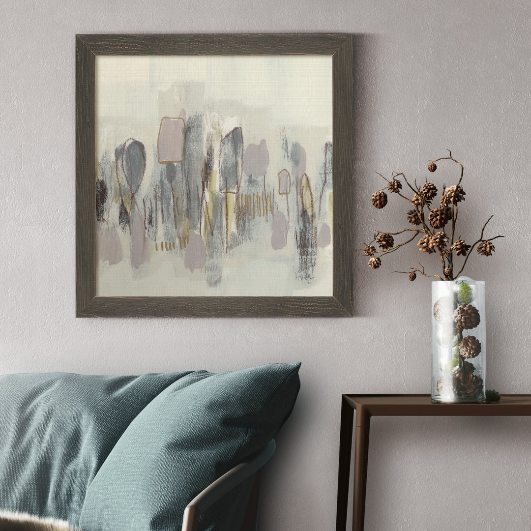 " Neutral Shapes I " Painting Print Orren Ellis Frame 