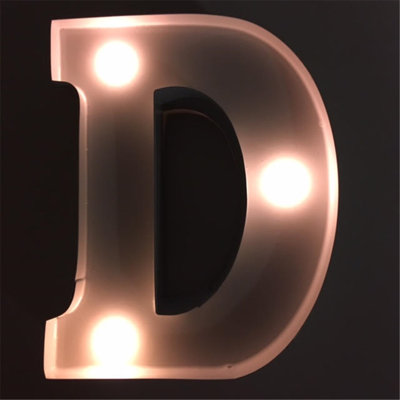 Enseigne lumineuse del de lettre d