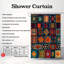 Traditional Textiles - Premium Shower Curtain-1783213968