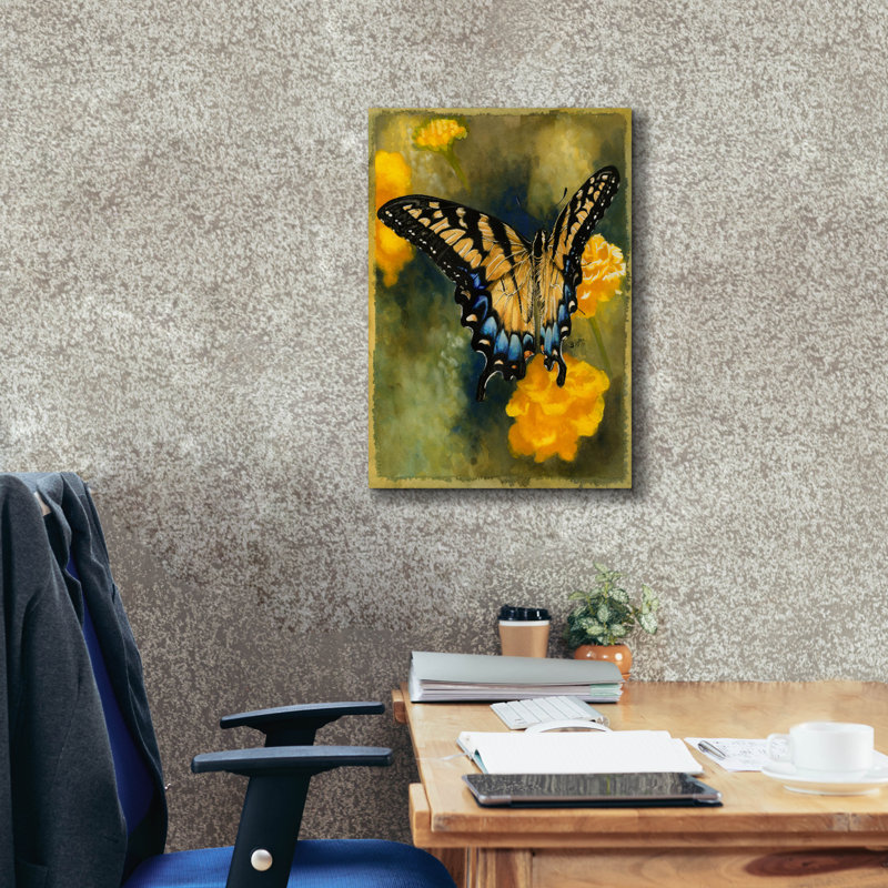 «Ariad Delicate Belle on Canvas» par Barbara Keith, reproduction, H 26 po x l 18 po x P 0,75 po