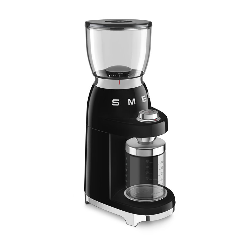 SMEG 50's Retro Style Coffee Grinder, Black