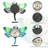 Thermometer 1.38'' Wireless Outdoor Thermometer
