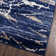 Tapis bleu / blanc Floreat