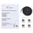 30.31" Electric Cooktop,4 Burners, Radiant Electric Cooktop, Black