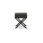 Petite table rectangulaire avec tiroir Gorgeous Hamilton, paquet de 1, finition noire-1285275447
