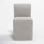 Chaise rembourrée avec roulettes Mendy-98676093