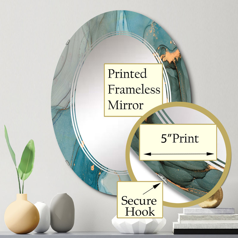 Miroir de salle de bain sans cadre, 30 po x 20 po