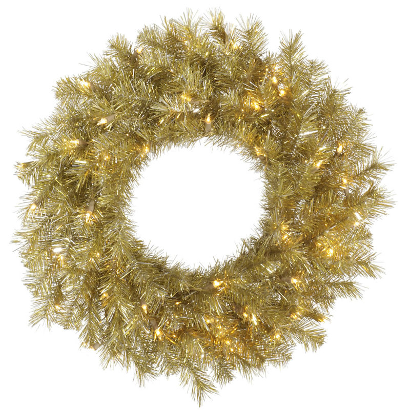 Couronne artificielle Bridger, H 30 po x l 30 po x P 3 po, Non, Mauve